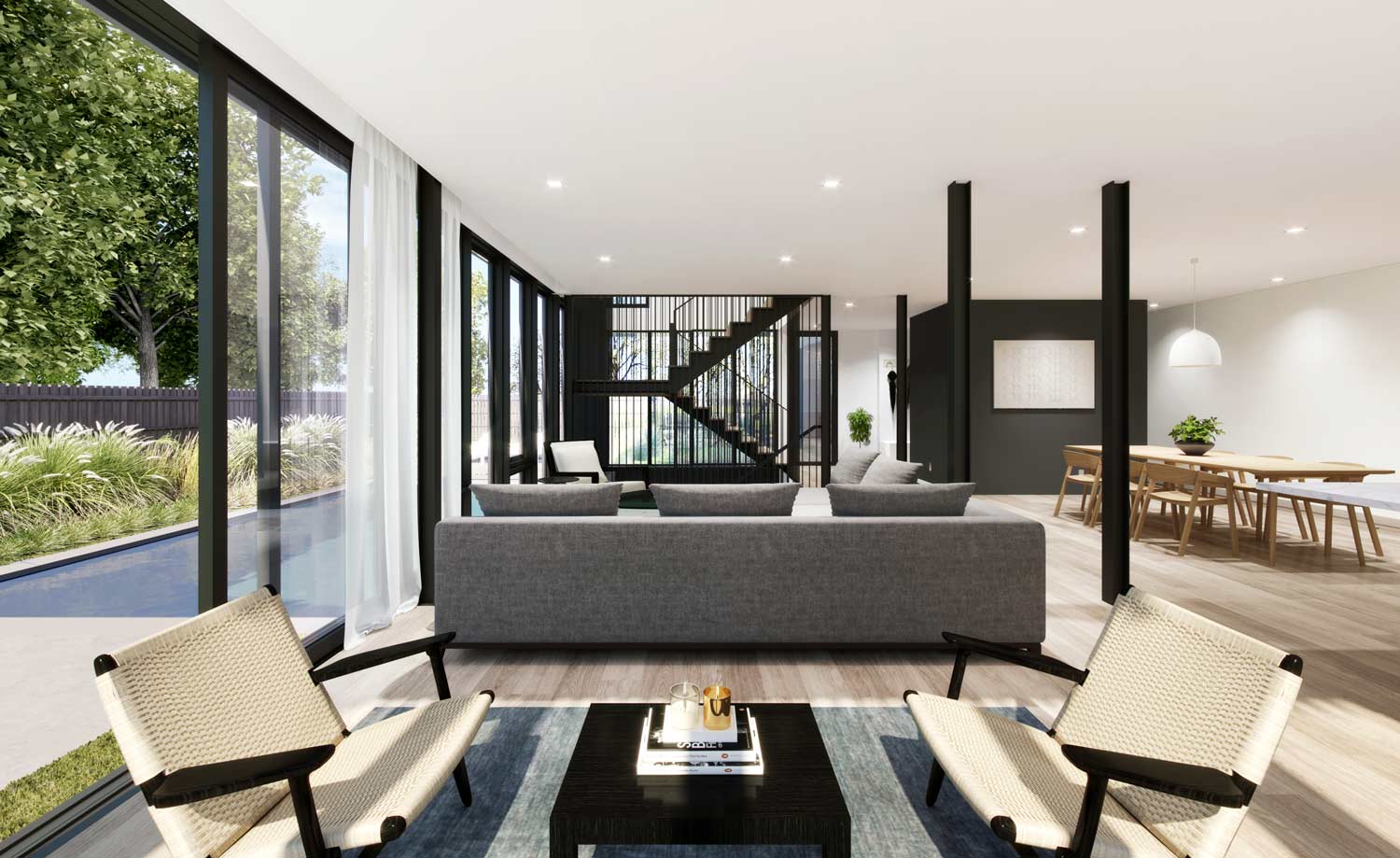 Contemporary Interior Architecture in Sag Harbor Modern Home Design