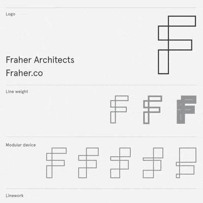 Architects Logo Design for Fraher Architecture by Freytag Anderson