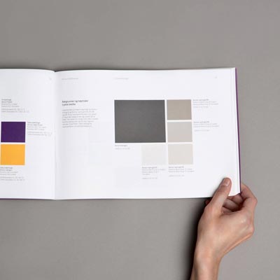 Color Palettes Carried throguhout an Architectural Presentation