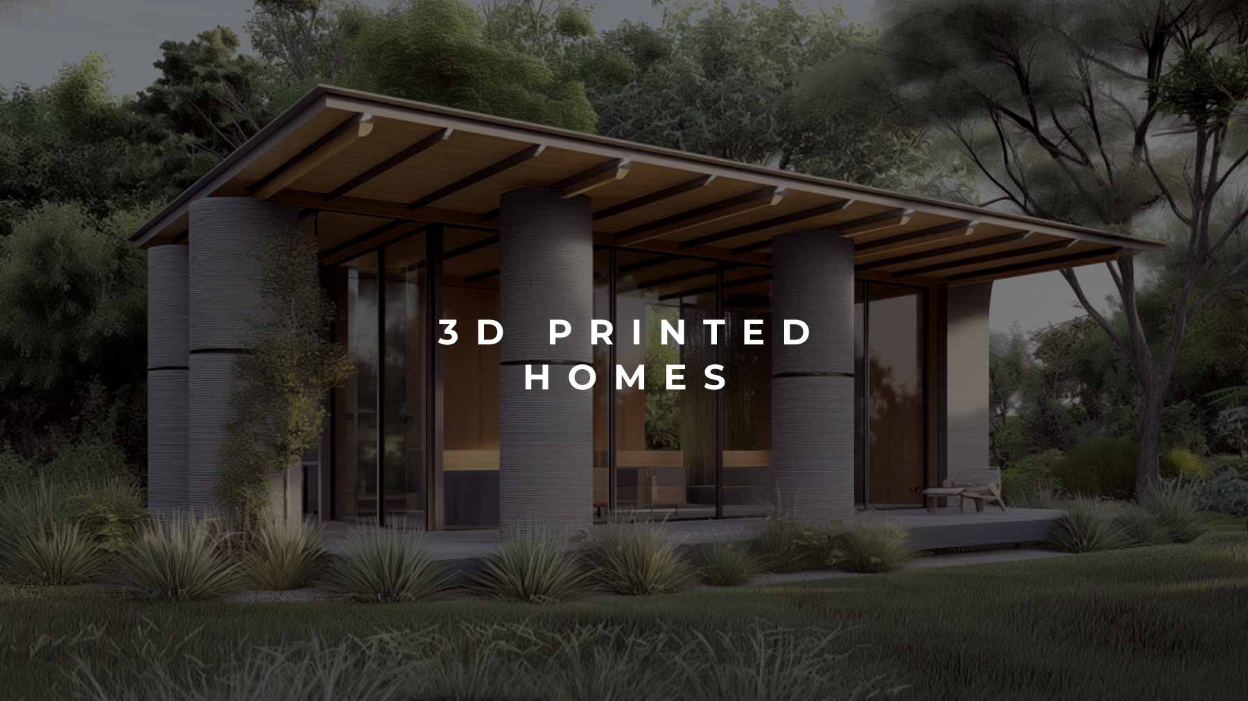 3D Printed Homes in modern home design by The Up Studio Architecture & Interiors