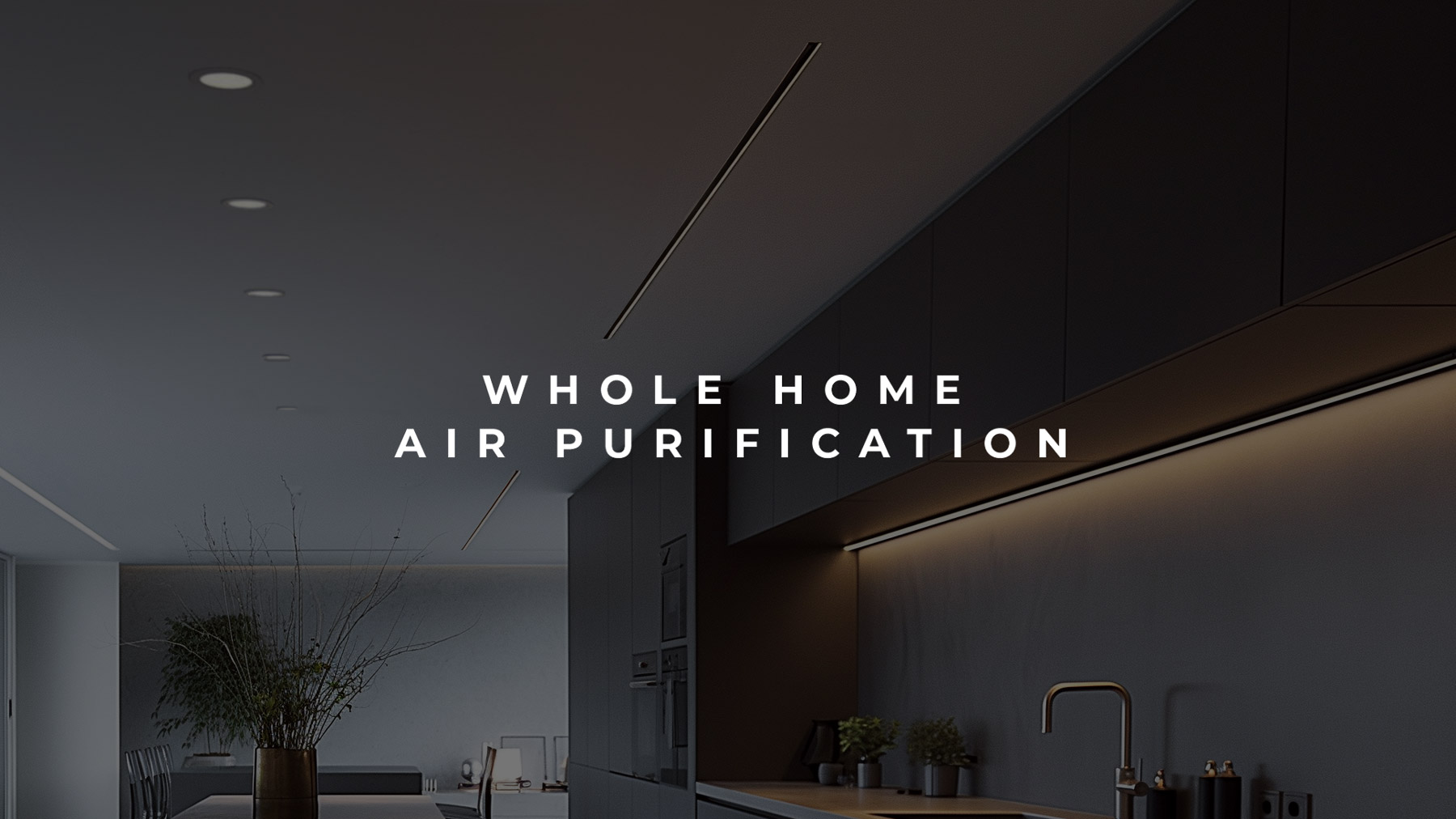 Whole Home Air Purification Systems in modern home design by The Up Studio Architecture & Interiors