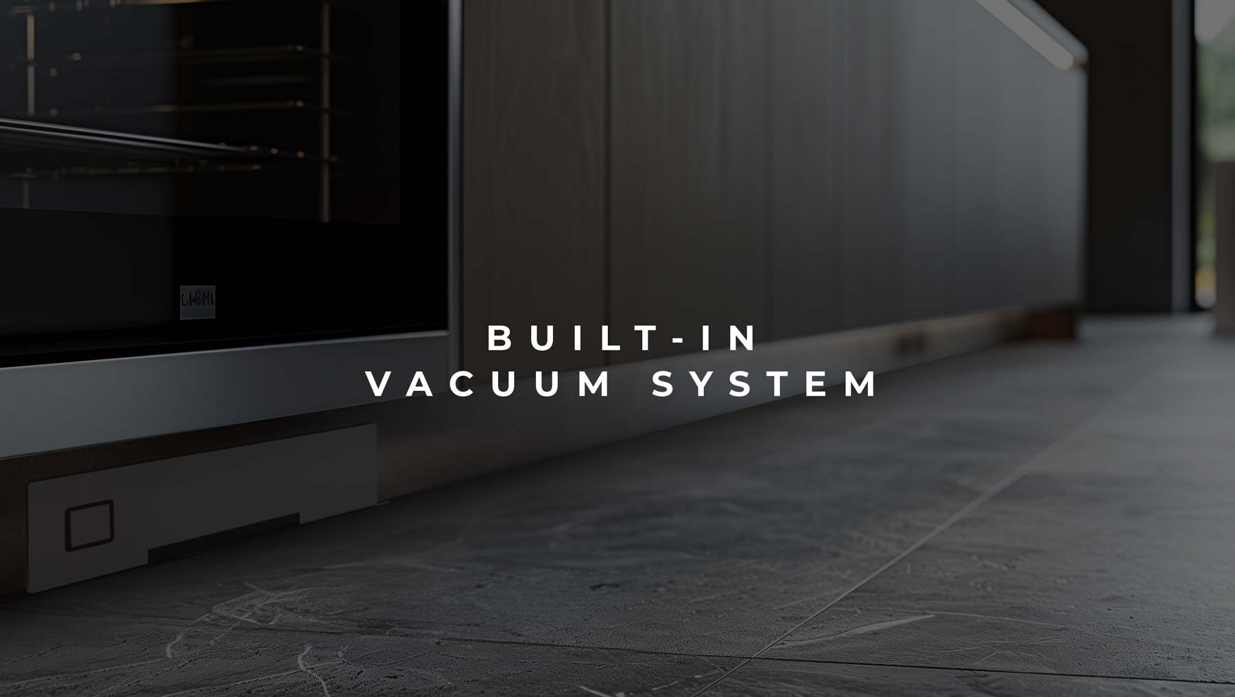 Built-In vacuum system in modern home design by The Up Studio Architecture & Interiors