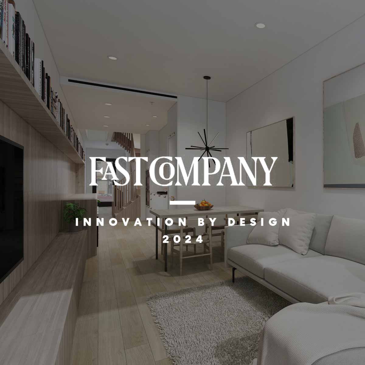 Fast Company Innovation in Design Award 2024 Honoree The Up Studio