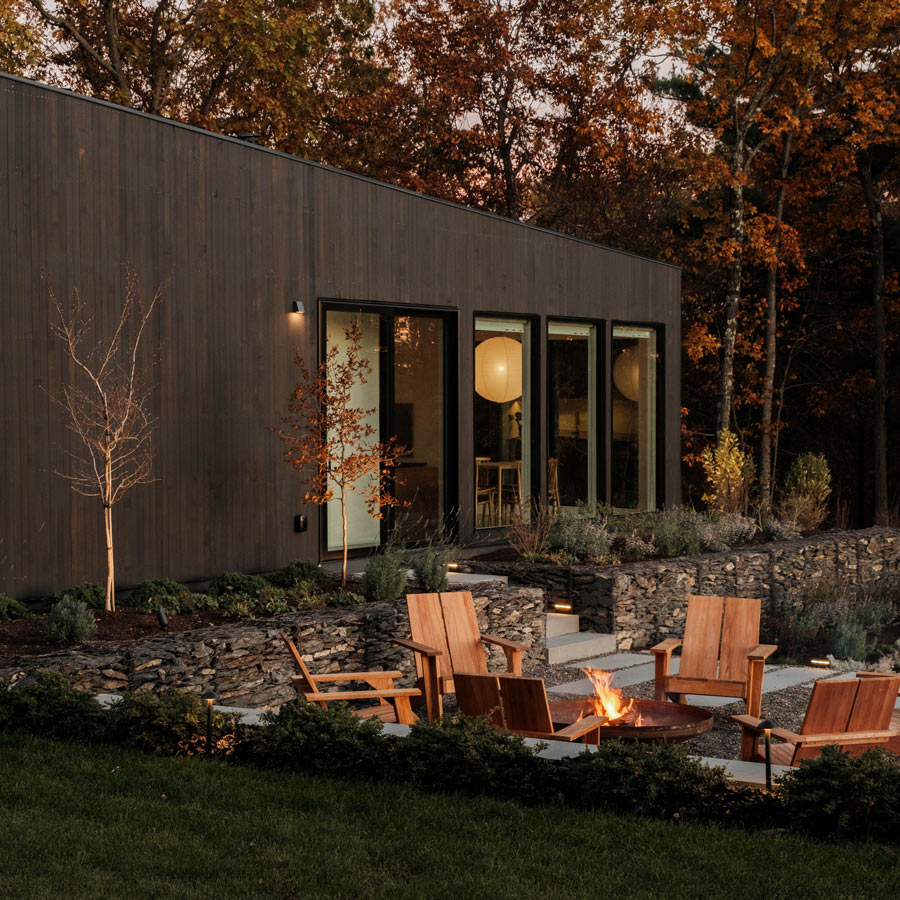 autumn at hudson valley modern adu rental property design