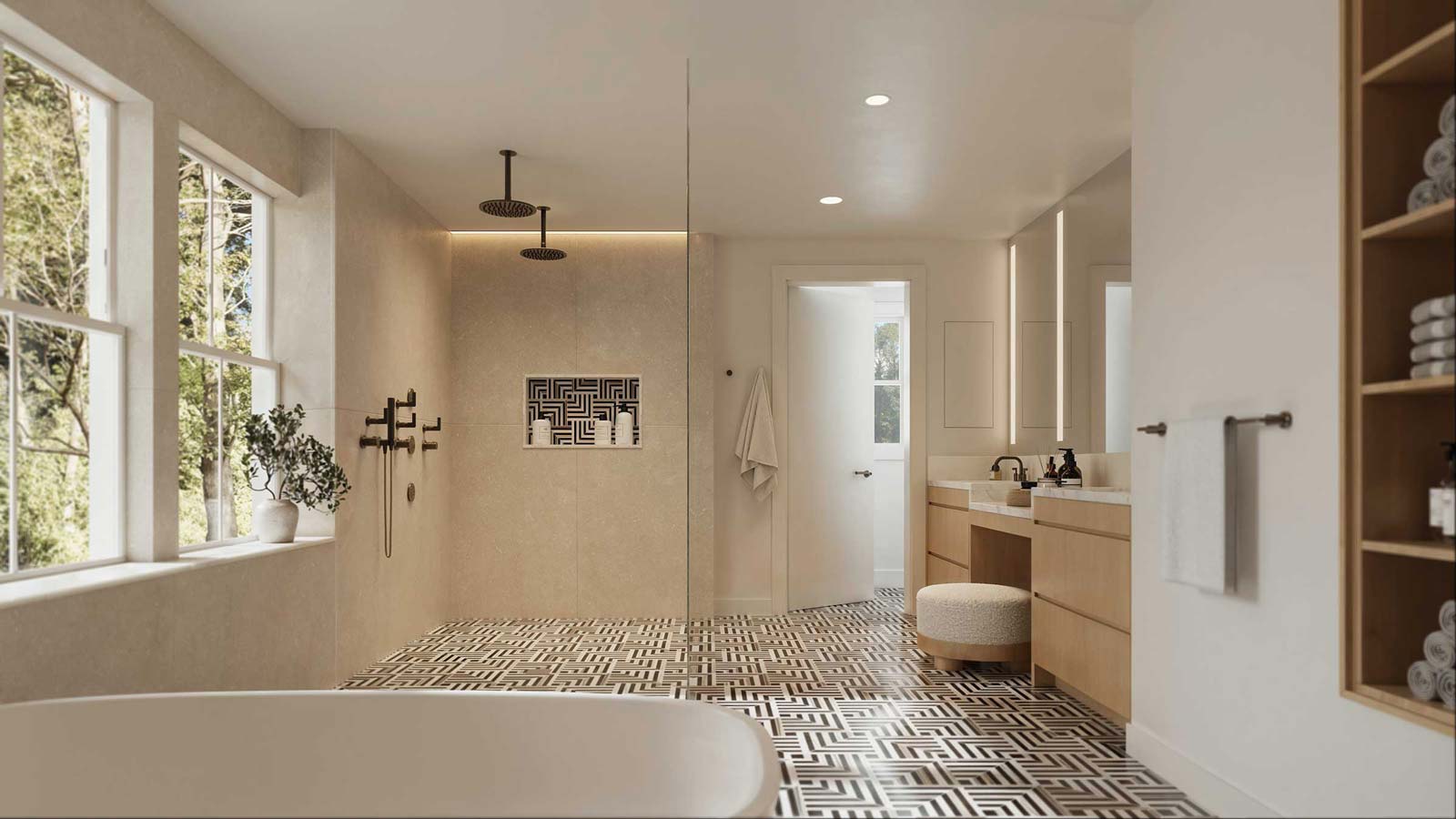 martha's vineyard modern bathroom interior design